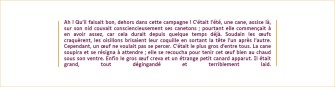 Exemple d'un paragraphe justifié